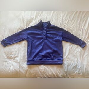 Purple Snap Front Athleisure Tunic Pullover – New Without Tags - Women’s M